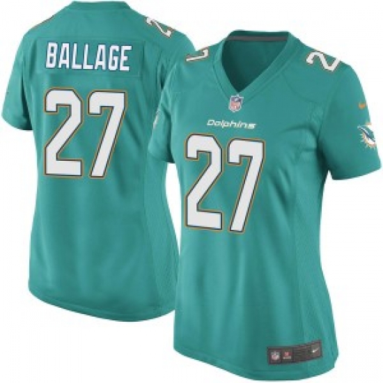 Kalen Ballage Miami Dolphins Women Vapor Limited Team Color Nike Jersey Aqua Kalen Ballage Miami Dolphins Women Vapor Limited Team Color Nike Jersey Aqua