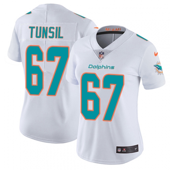 Nike Dolphins #67 Laremy Tunsil White Womens Stitched NFL Vapor Untouchable Limited Jersey Nike Dolphins #67 Laremy Tunsil White Womens Stitched NFL Vapor Untouchable Limited Jersey