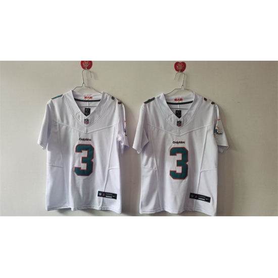 Women Miami Dolphins 3 Odell Beckham Jr White F U S E Vapor Untouchable Stitched Jersey Women Miami Dolphins 3 Odell Beckham Jr White F U S E Vapor Untouchable Stitched Jersey