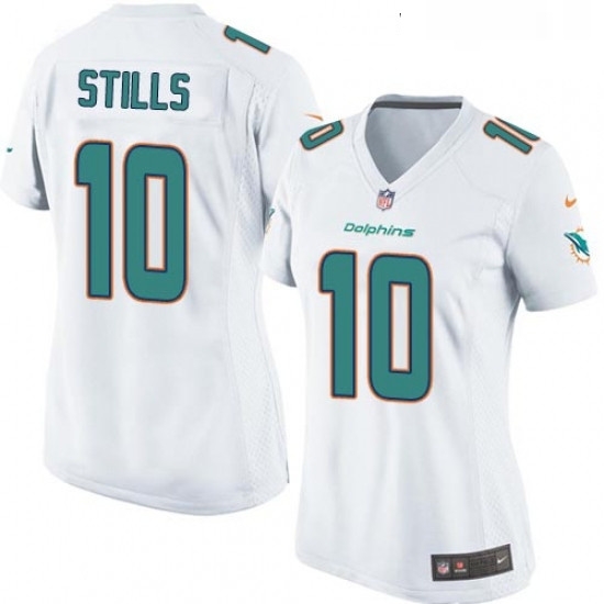 Womens Nike Miami Dolphins 10 Kenny Stills Game White NFL Jersey Womens Nike Miami Dolphins 10 Kenny Stills Game White NFL Jersey