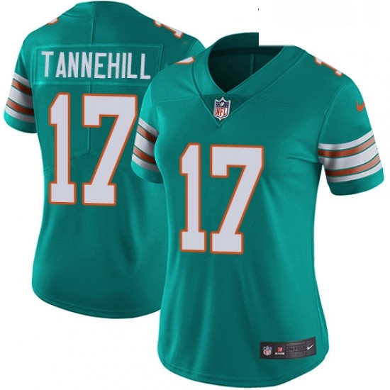 Womens Nike Miami Dolphins 17 Ryan Tannehill Elite Aqua Green Alternate NFL Jersey Womens Nike Miami Dolphins 17 Ryan Tannehill Elite Aqua Green Alternate NFL Jersey
