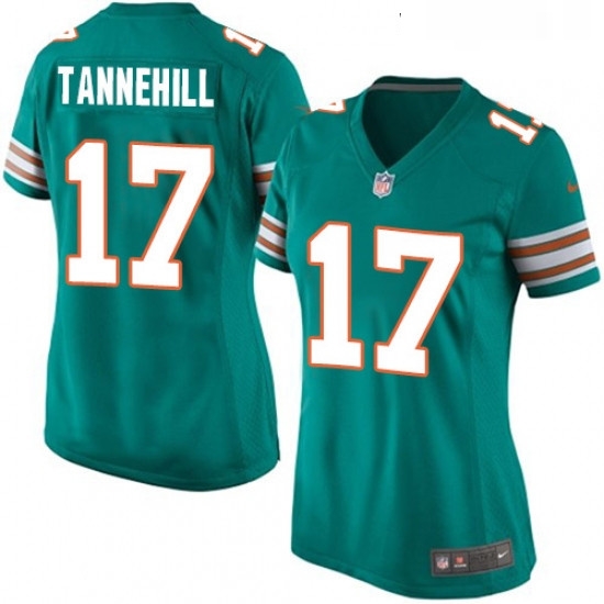 Womens Nike Miami Dolphins 17 Ryan Tannehill Game Aqua Green Alternate NFL Jersey Womens Nike Miami Dolphins 17 Ryan Tannehill Game Aqua Green Alternate NFL Jersey
