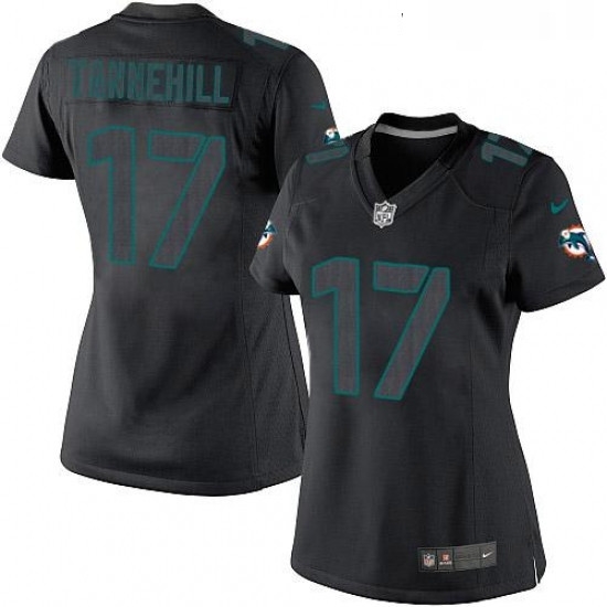 Womens Nike Miami Dolphins 17 Ryan Tannehill Limited Black Impact NFL Jersey Womens Nike Miami Dolphins 17 Ryan Tannehill Limited Black Impact NFL Jersey
