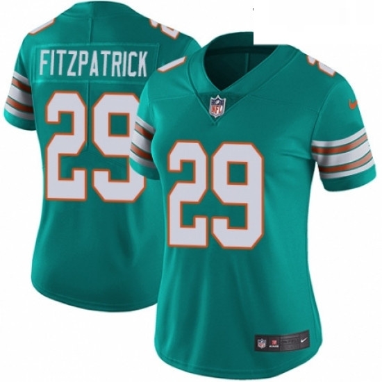 Womens Nike Miami Dolphins 29 Minkah Fitzpatrick Aqua Green Alternate Vapor Untouchable Elite Player NFL Jersey Womens Nike Miami Dolphins 29 Minkah Fitzpatrick Aqua Green Alternate Vapor Untouchable Elite Player NFL Jersey