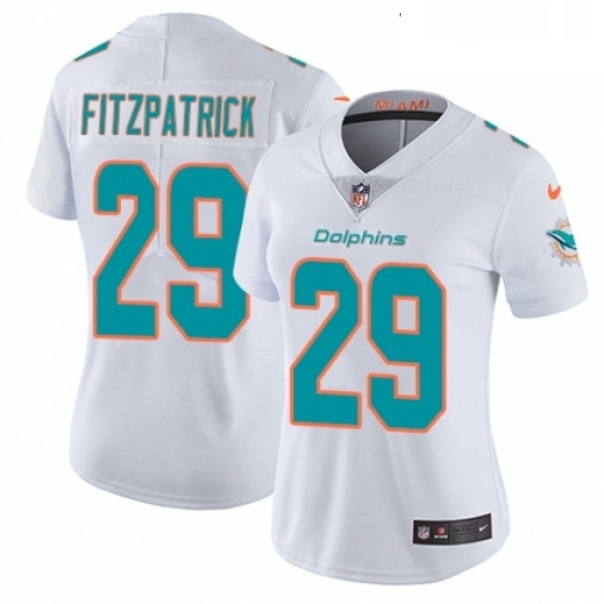 Womens Nike Miami Dolphins 29 Minkah Fitzpatrick White Vapor Untouchable Limited Player NFL Jersey Womens Nike Miami Dolphins 29 Minkah Fitzpatrick White Vapor Untouchable Limited Player NFL Jersey