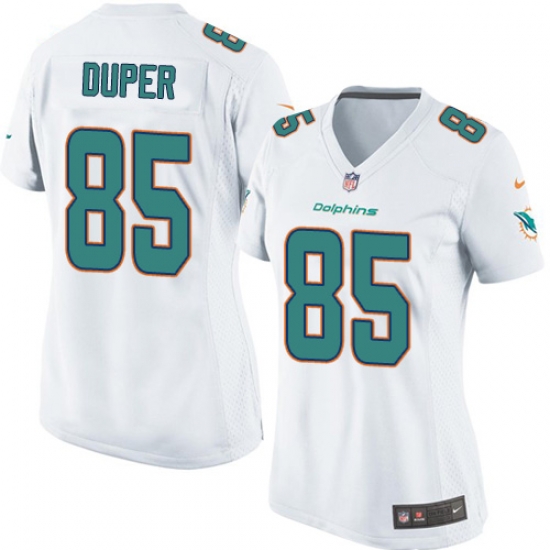 Womens Nike Miami Dolphins #85 Mark Duper White NFL Jersey Womens Nike Miami Dolphins #85 Mark Duper White NFL Jersey