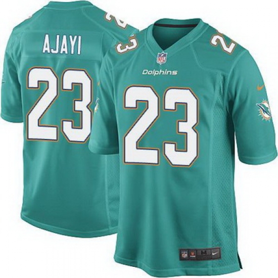 Nike Dolphins #23 Jay Ajayi Aqua Green Team Color Youth Stitched NFL Elite Jersey Nike Dolphins #23 Jay Ajayi Aqua Green Team Color Youth Stitched NFL Elite Jersey