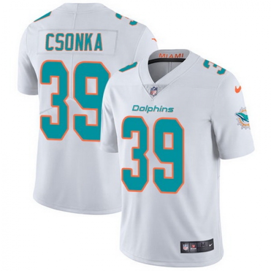 Nike Dolphins #39 Larry Csonka White Youth Stitched NFL Vapor Untouchable Limited Jersey Nike Dolphins #39 Larry Csonka White Youth Stitched NFL Vapor Untouchable Limited Jersey