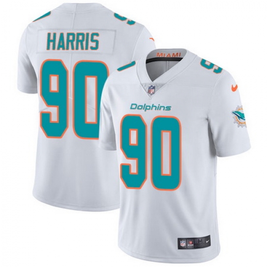 Nike Dolphins #90 Charles Harris White Youth Stitched NFL Vapor Untouchable Limited Jersey Nike Dolphins #90 Charles Harris White Youth Stitched NFL Vapor Untouchable Limited Jersey