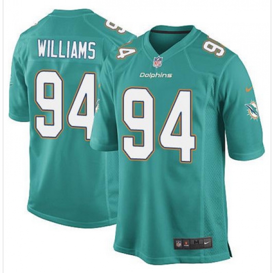 Nike Dolphins #94 Mario Williams Aqua Green Team Color Youth Stitched NFL Elite Jersey Nike Dolphins #94 Mario Williams Aqua Green Team Color Youth Stitched NFL Elite Jersey