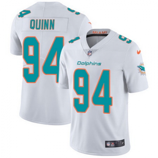Nike Dolphins #94 Robert Quinn White Youth Stitched NFL Vapor Untouchable Limited Jersey Nike Dolphins #94 Robert Quinn White Youth Stitched NFL Vapor Untouchable Limited Jersey