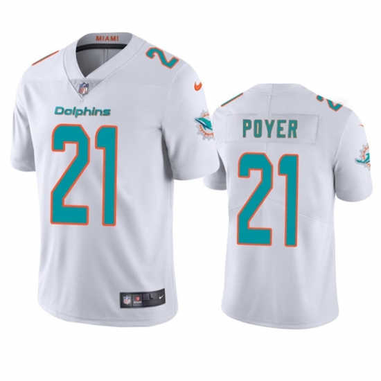 Youth Miami Dolphins 21 Jordan Poyer White Vapor Limited Stitched Football Jersey Youth Miami Dolphins 21 Jordan Poyer White Vapor Limited Stitched Football Jersey