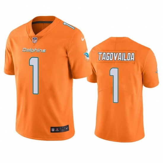 Youth Nike Dolphins 1 Tua Tagovailoa Aqua Youth Orange Vapor Untouchable Limited Jersey Youth Nike Dolphins 1 Tua Tagovailoa Aqua Youth Orange Vapor Untouchable Limited Jersey
