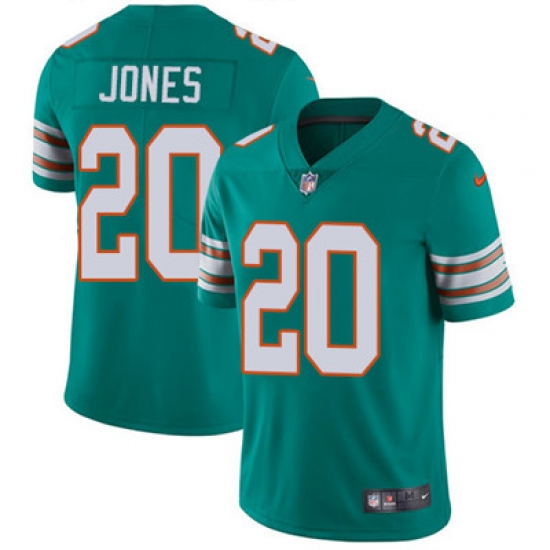 Youth Nike Dolphins #20 Reshad Jones Aqua Green Alternate Stitched NFL Vapor Untouchable Limited Jersey Youth Nike Dolphins #20 Reshad Jones Aqua Green Alternate Stitched NFL Vapor Untouchable Limited Jersey