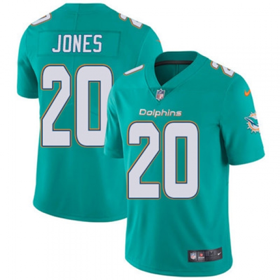 Youth Nike Dolphins #20 Reshad Jones Aqua Green Team Color Stitched NFL Vapor Untouchable Limited Jersey Youth Nike Dolphins #20 Reshad Jones Aqua Green Team Color Stitched NFL Vapor Untouchable Limited Jersey