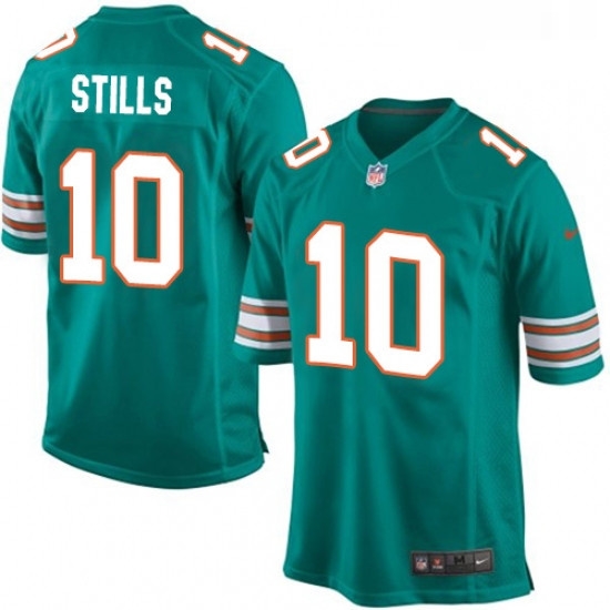 Youth Nike Miami Dolphins 10 Kenny Stills Game Aqua Green Alternate NFL Jersey Youth Nike Miami Dolphins 10 Kenny Stills Game Aqua Green Alternate NFL Jersey