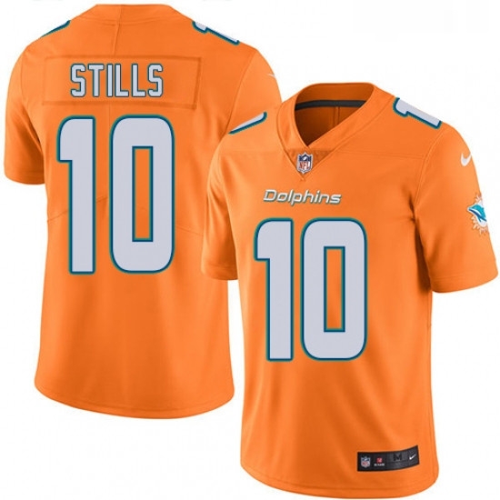 Youth Nike Miami Dolphins 10 Kenny Stills Limited Orange Rush Vapor Untouchable NFL Jersey Youth Nike Miami Dolphins 10 Kenny Stills Limited Orange Rush Vapor Untouchable NFL Jersey