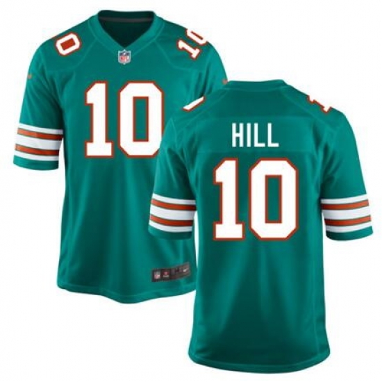 Youth Nike Miami Dolphins 10 Tyreek Hill Green Throwback NFL Jersey Youth Nike Miami Dolphins 10 Tyreek Hill Green Throwback NFL Jersey