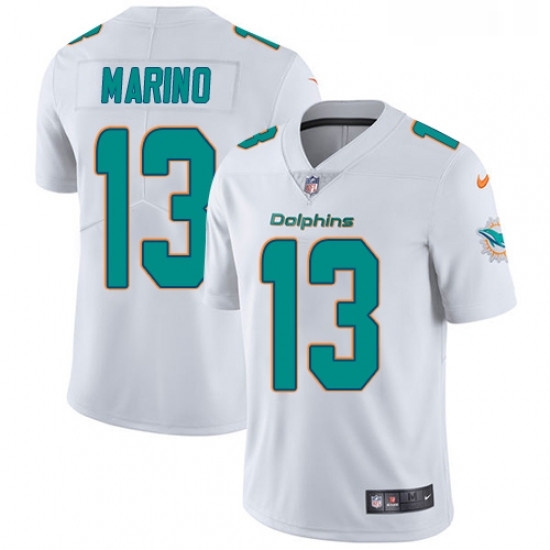 Youth Nike Miami Dolphins 13 Dan Marino Elite White NFL Jersey Youth Nike Miami Dolphins 13 Dan Marino Elite White NFL Jersey