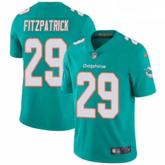 Youth Nike Miami Dolphins 29 Minkah Fitzpatrick Aqua Green Team Color Vapor Untouchable Elite Player NFL Jersey Youth Nike Miami Dolphins 29 Minkah Fitzpatrick Aqua Green Team Color Vapor Untouchable Elite Player NFL Jersey