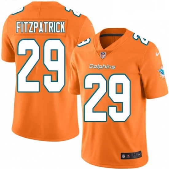 Youth Nike Miami Dolphins 29 Minkah Fitzpatrick Limited Orange Rush Vapor Untouchable NFL Jersey Youth Nike Miami Dolphins 29 Minkah Fitzpatrick Limited Orange Rush Vapor Untouchable NFL Jersey