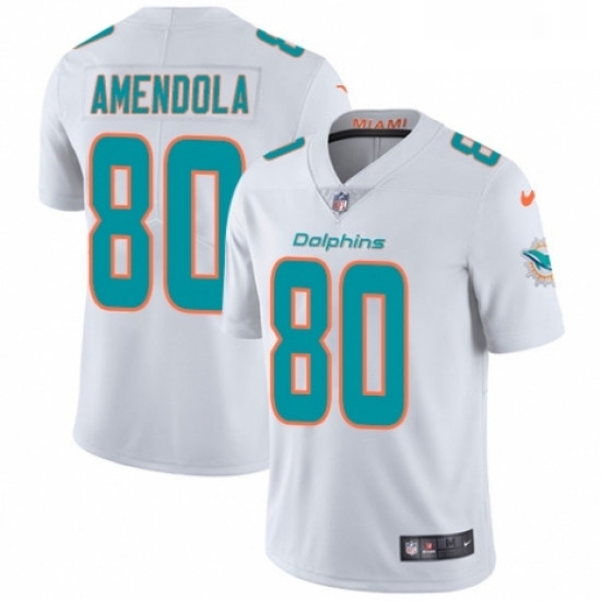 Youth Nike Miami Dolphins 80 Danny Amendola White Vapor Untouchable Elite Player NFL Jersey Youth Nike Miami Dolphins 80 Danny Amendola White Vapor Untouchable Elite Player NFL Jersey