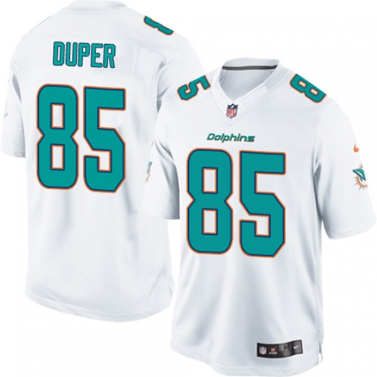 Youth Nike Miami Dolphins #85 Mark Duper White NFL Jersey Youth Nike Miami Dolphins #85 Mark Duper White NFL Jersey