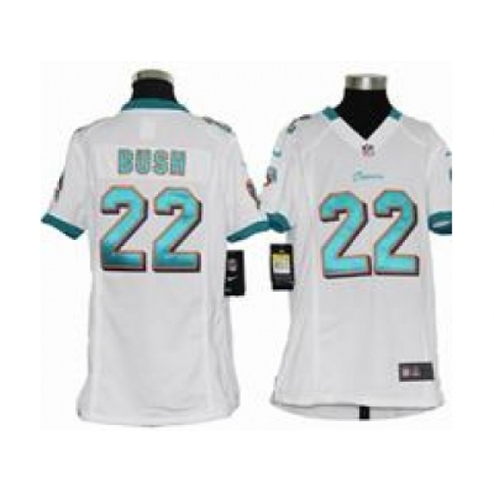 Youth Nike Youth Miami Dolphins #22 Reggie Bush White jerseys Youth Nike Youth Miami Dolphins #22 Reggie Bush White jerseys