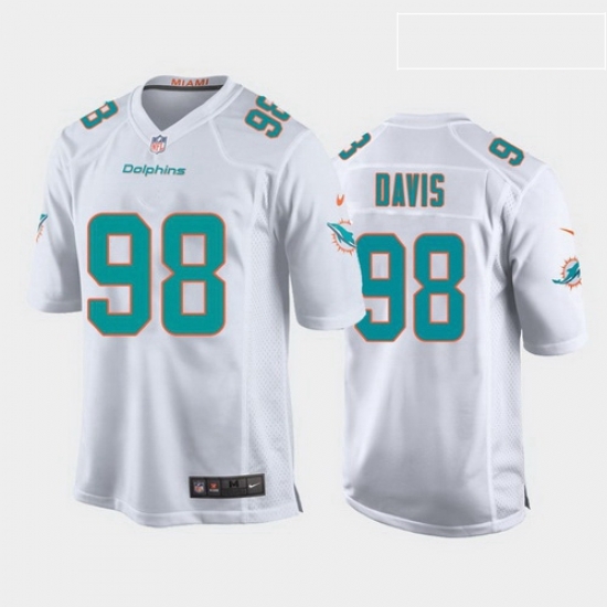 youth raekwon davis miami dolphins white game jersey youth raekwon davis miami dolphins white game jersey