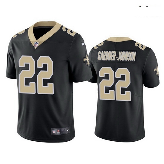 Men New Orleans Saints 22 Chauncey Gardner Johnson 2019 NFL Black Vapor Limited Jersey Men New Orleans Saints 22 Chauncey Gardner Johnson 2019 NFL Black Vapor Limited Jersey