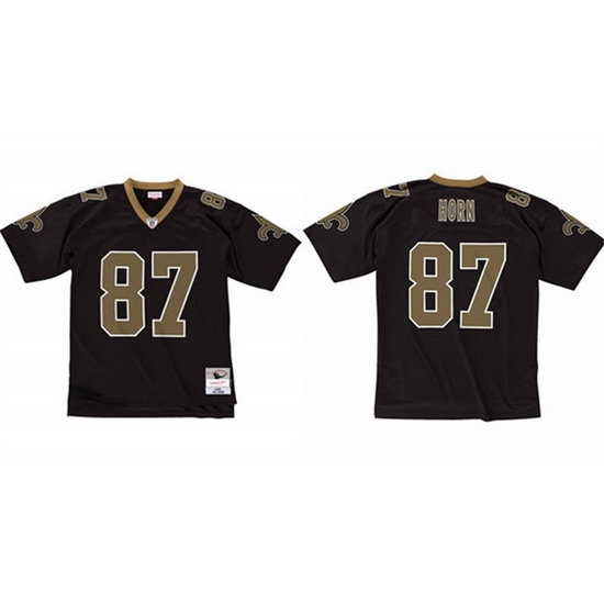 Men New Orleans Saints 87 Joe Horn 2005 Black Stitched Football Jersey Men New Orleans Saints 87 Joe Horn 2005 Black Stitched Football Jersey