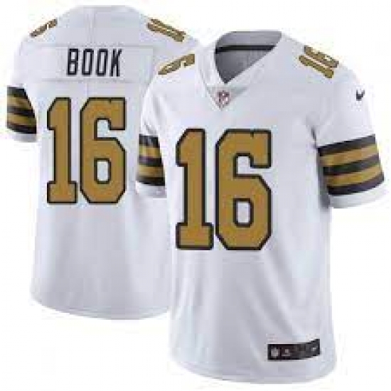 Men Nike New Orlean Saints Ian Book 16 White Color Rush Jersey Men Nike New Orlean Saints Ian Book 16 White Color Rush Jersey
