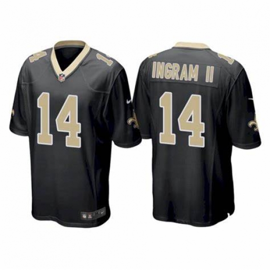 Men Nike New Orleans Saints Mark Ingram II #14 Black Limited jersey Men Nike New Orleans Saints Mark Ingram II #14 Black Limited jersey