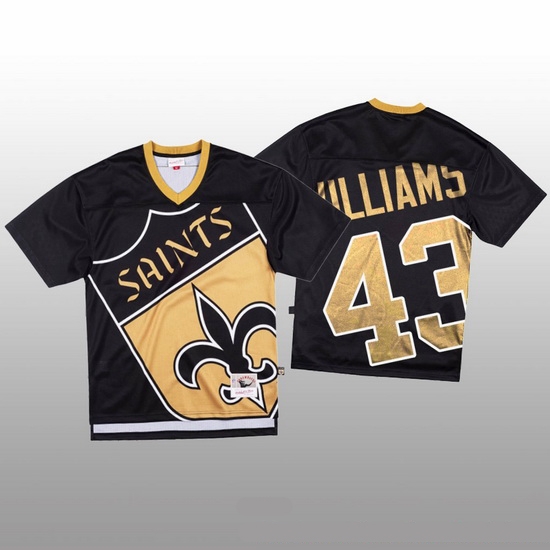 NFL New Orleans Saints 43 Marcus Williams Black Men Mitchell 26 Nell Big Face Fashion Limited NFL Jersey NFL New Orleans Saints 43 Marcus Williams Black Men Mitchell 26 Nell Big Face Fashion Limited NFL Jersey