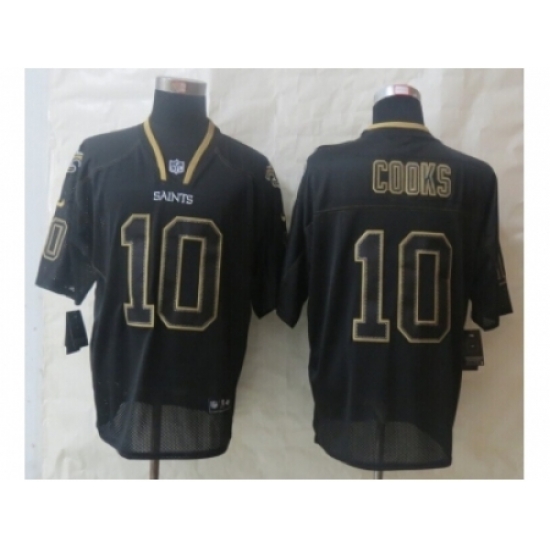 Nike New Orleans Saints 10 Brandin Cooks Black Elite Lights Out NFL Jersey Nike New Orleans Saints 10 Brandin Cooks Black Elite Lights Out NFL Jersey