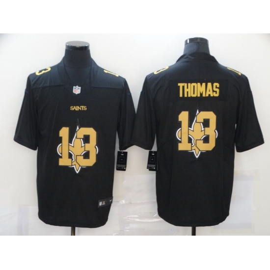 Nike New Orleans Saints 13 Michael Thomas Black Shadow Logo Limited Jersey Nike New Orleans Saints 13 Michael Thomas Black Shadow Logo Limited Jersey