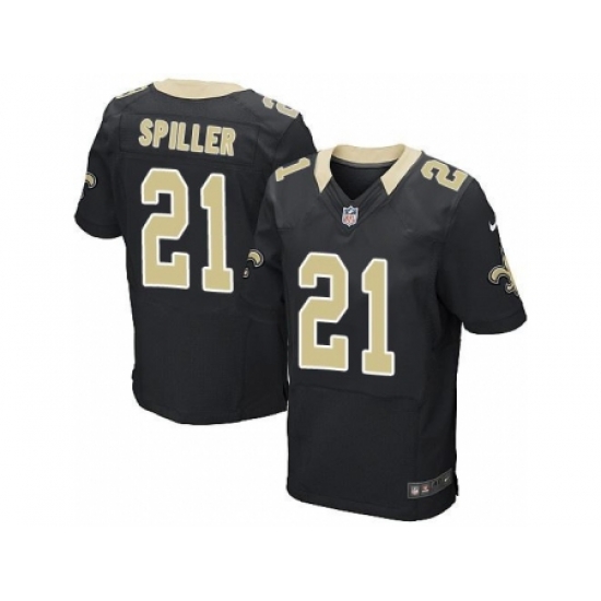 Nike New Orleans Saints 21 C.J. Spiller Black Elite NFL Jersey Nike New Orleans Saints 21 C.J. Spiller Black Elite NFL Jersey