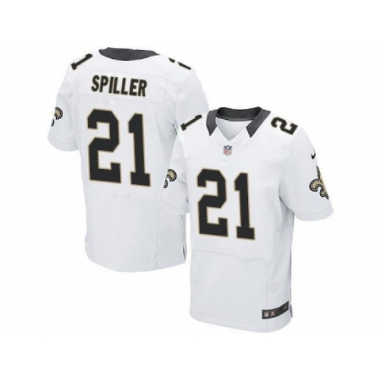 Nike New Orleans Saints 21 C.J. Spiller White Elite NFL Jersey Nike New Orleans Saints 21 C.J. Spiller White Elite NFL Jersey