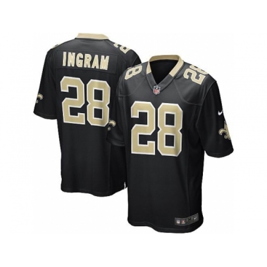 Nike New Orleans Saints 28 Mark Ingram black Game NFL Jersey Nike New Orleans Saints 28 Mark Ingram black Game NFL Jersey