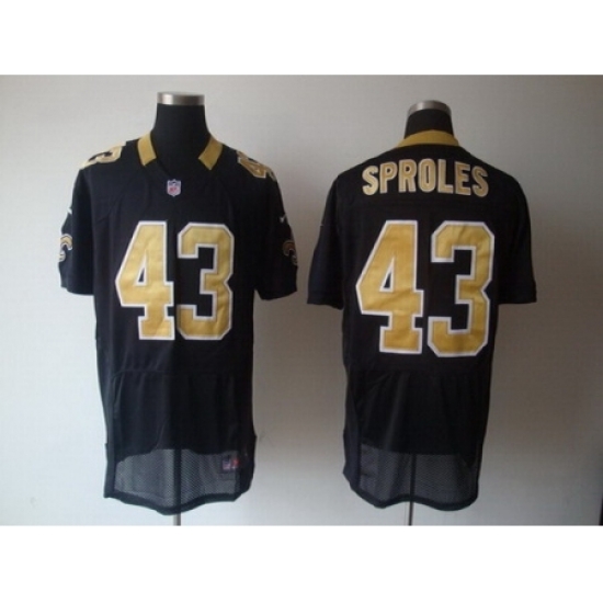 Nike New Orleans Saints 43 Darren Sproles black Elite NFL Jersey Nike New Orleans Saints 43 Darren Sproles black Elite NFL Jersey