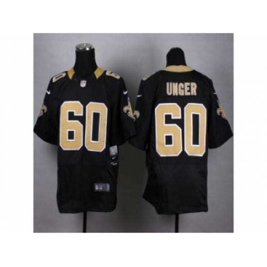 Nike New Orleans Saints 60 Max Unger black Elite NFL Jersey Nike New Orleans Saints 60 Max Unger black Elite NFL Jersey