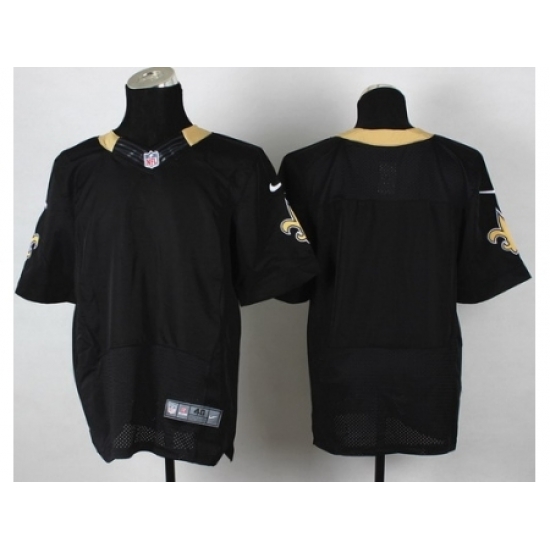 Nike New Orleans Saints Blank Black Elite NFL Jersey Nike New Orleans Saints Blank Black Elite NFL Jersey