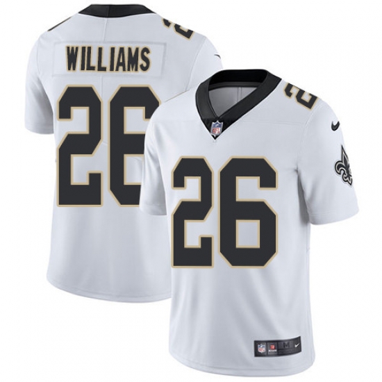 Nike Saints #26 P J Williams White Men Stitched NFL Vapor Untouchable Limited Jersey Nike Saints #26 P J Williams White Men Stitched NFL Vapor Untouchable Limited Jersey
