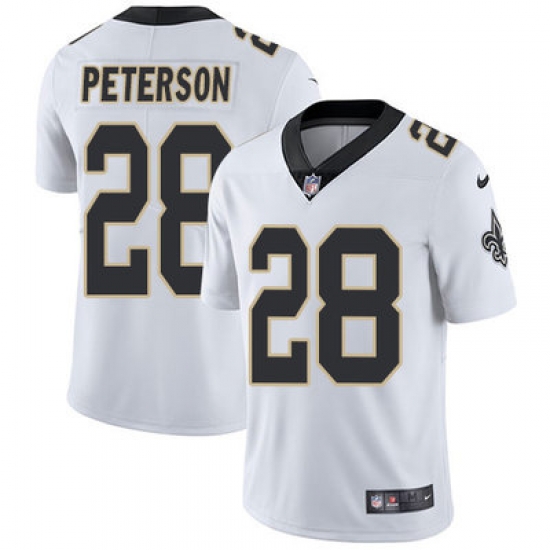 Nike Saints #28 Adrian Peterson White Mens Stitched NFL Vapor Untouchable Limited Jersey Nike Saints #28 Adrian Peterson White Mens Stitched NFL Vapor Untouchable Limited Jersey