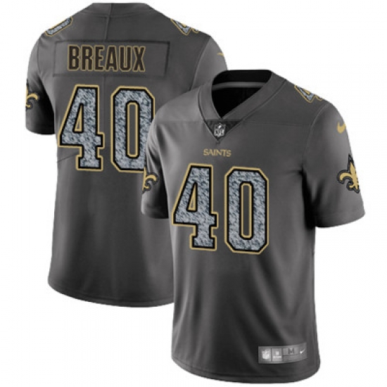 Nike Saints #40 Delvin Breaux Gray Static Mens NFL Vapor Untouchable Game Jersey Nike Saints #40 Delvin Breaux Gray Static Mens NFL Vapor Untouchable Game Jersey