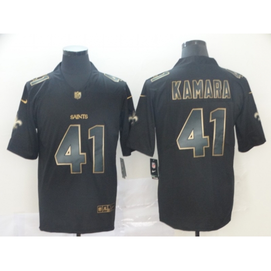 Nike Saints 41 Alvin Kamara Black Gold Vapor Untouchable Limited Jersey Nike Saints 41 Alvin Kamara Black Gold Vapor Untouchable Limited Jersey