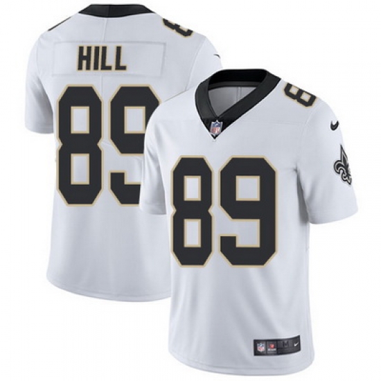 Nike Saints #89 Josh Hill White Mens Stitched NFL Vapor Untouchable Limited Jersey Nike Saints #89 Josh Hill White Mens Stitched NFL Vapor Untouchable Limited Jersey