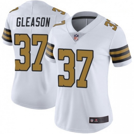 Women New Orleans Saints 37 Steve Gleason Colour Rush Limited Jersey Women New Orleans Saints 37 Steve Gleason Colour Rush Limited Jersey