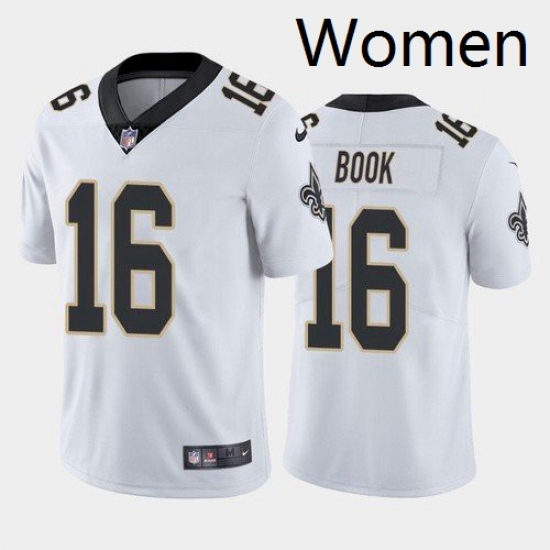 Women Nike New Orlean Saints Ian Book 16 Whie Untouchable Vapor Limited Jersey Women Nike New Orlean Saints Ian Book 16 Whie Untouchable Vapor Limited Jersey