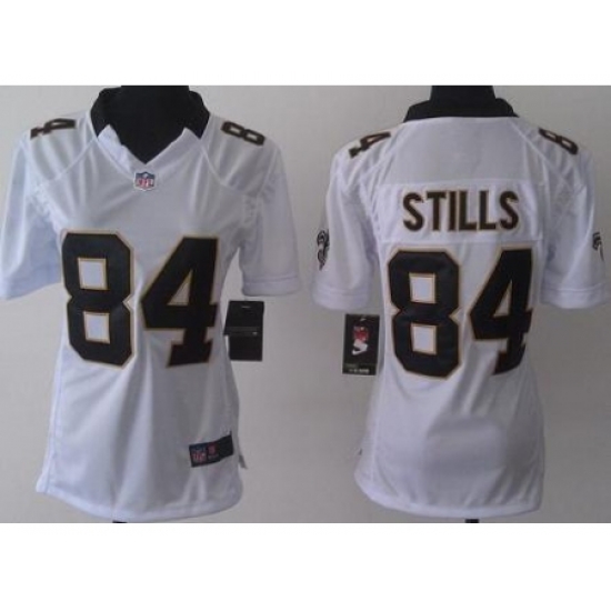 Women Nike New Orleans Saints 84 Kenny Stills White 84 game Jersey Women Nike New Orleans Saints 84 Kenny Stills White 84 game Jersey